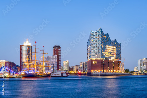 Elbphilharmonie concert hall in Hamburg, Germany photo
