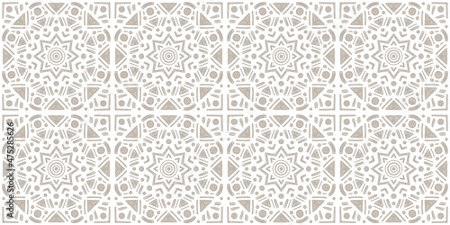 Oriental Pattern - Abstract Endless Vector Background 