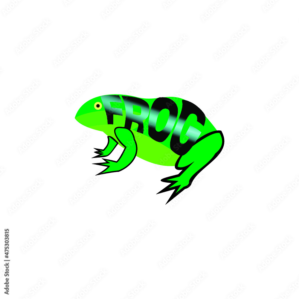Fototapeta premium FROG LOGO