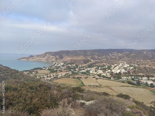 pissouri village, view from the hill 