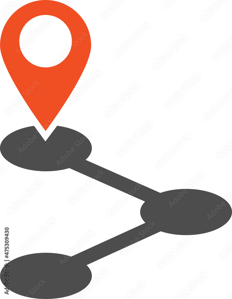 navigation map icon navigation map icon