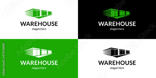 Creative warehouse logotype