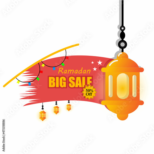 ramadan big sale banner discount