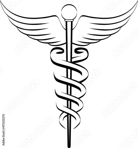 medicine and pharmacy sign illustrate logo vector