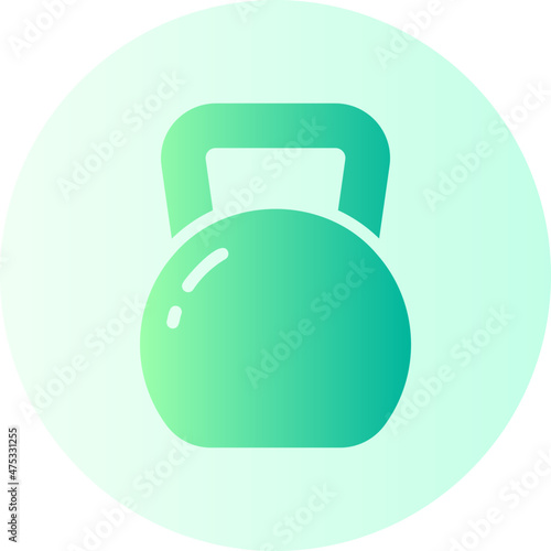 kettlebell gradient icon