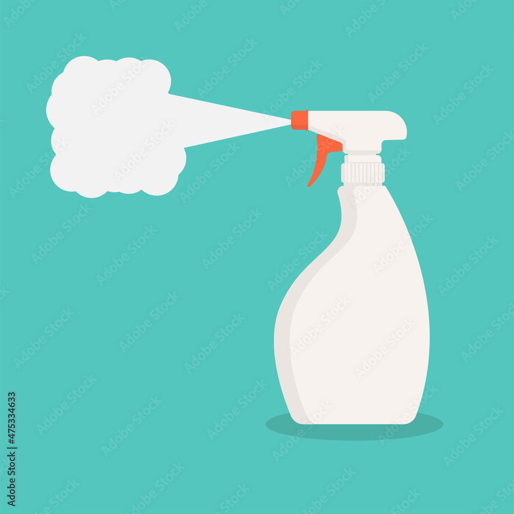 Water spray bottle vector illustration Water spray bottle vector illustration