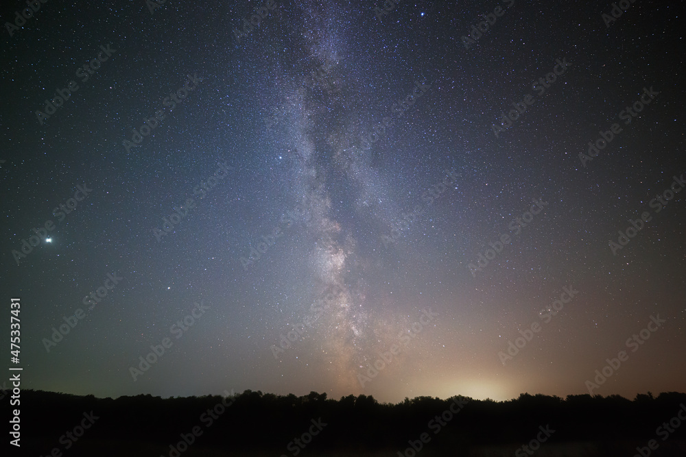 Light pollution in the sky makes it difficult to observe the stars, Jupiter and the Milky Way. Light pollution in the sky makes it difficult to observe the stars, Jupiter and the Milky Way.