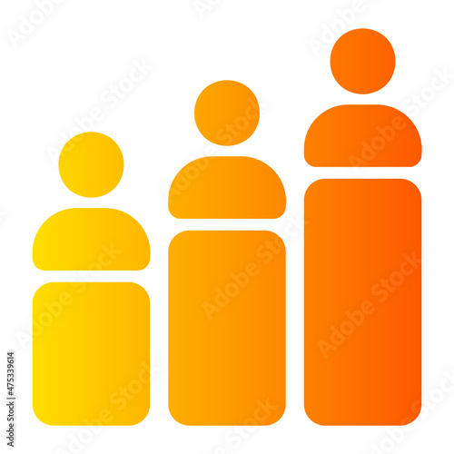 increase gradient icon