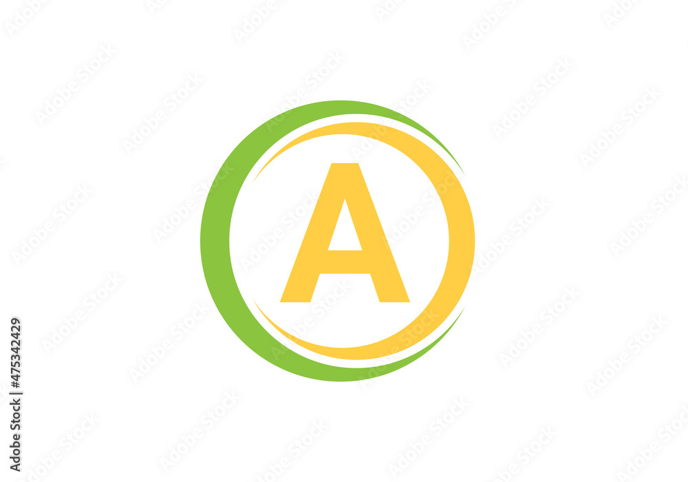 this is a creative A letter rounded icon design this is a creative A letter rounded icon design