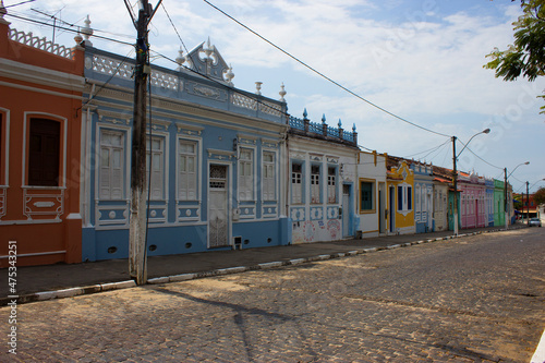 Color houses in south america