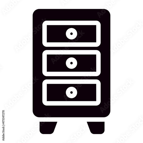 drawers glyph icon