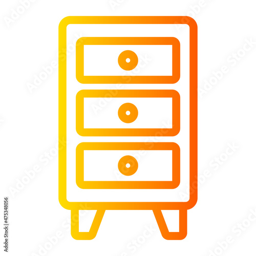 drawers gradient icon