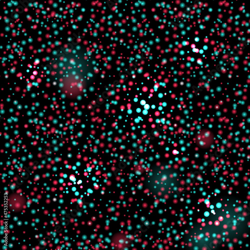 .Abstract glitch TikTok background. Vector illustration. Abstract background. Light. Futuristic blue red gradient vector black background contrast color border digital dynamic elegant. TikTok, tik tok