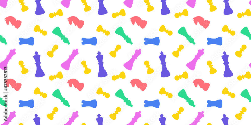 chess colorful seamless 