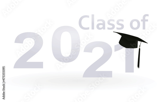 Graduation Class of 2021. vector