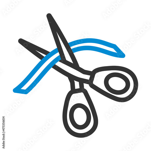 Ceremony Ribbon Cut Icon