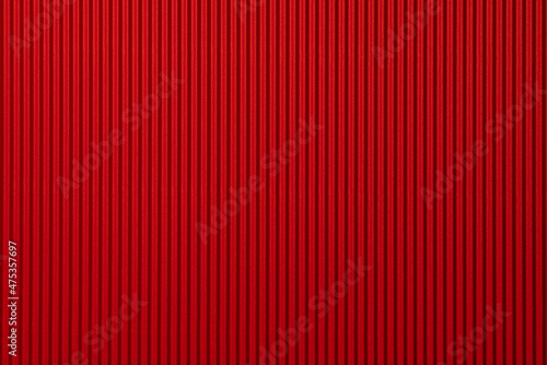Are Plane Of  Red Color Corrugated Paper Background