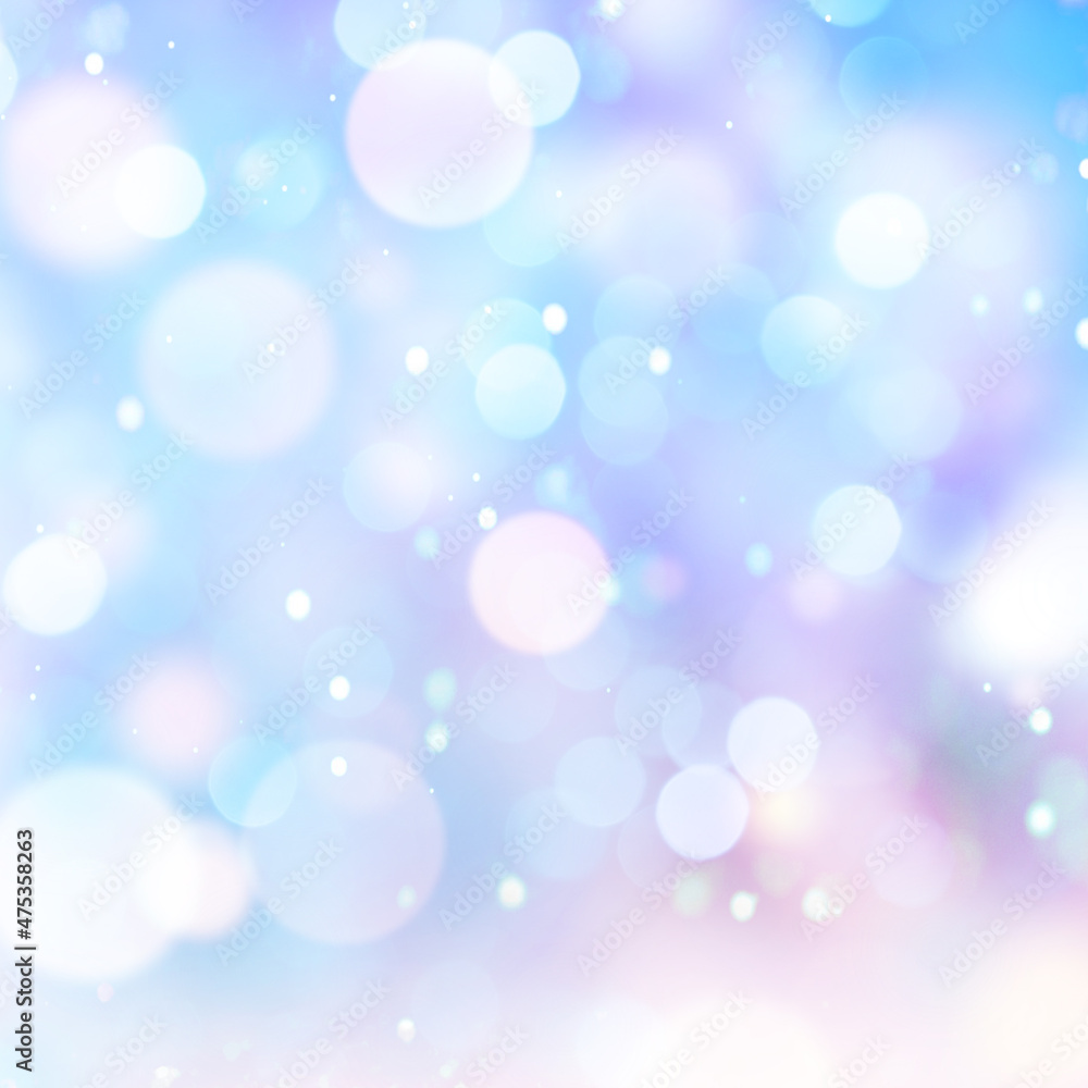 Dreamy Blue Winter Bokeh and Snow Background Texture Dreamy Blue Winter Bokeh and Snow Background Texture