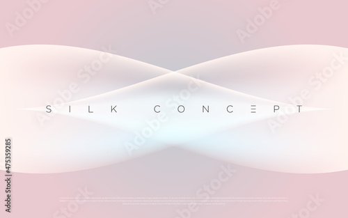 Pink and rose colored premium fashionable abstract background with shiny lines, flowing waves and random geometric shapes. Modern elegant for poster, banner, wallpaper and exclusive design concepts.