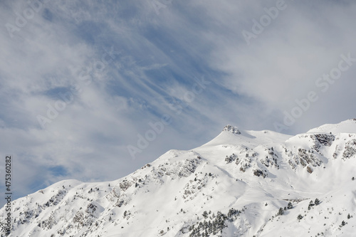 Estación de esquí de Candanchú ( Pirineos)