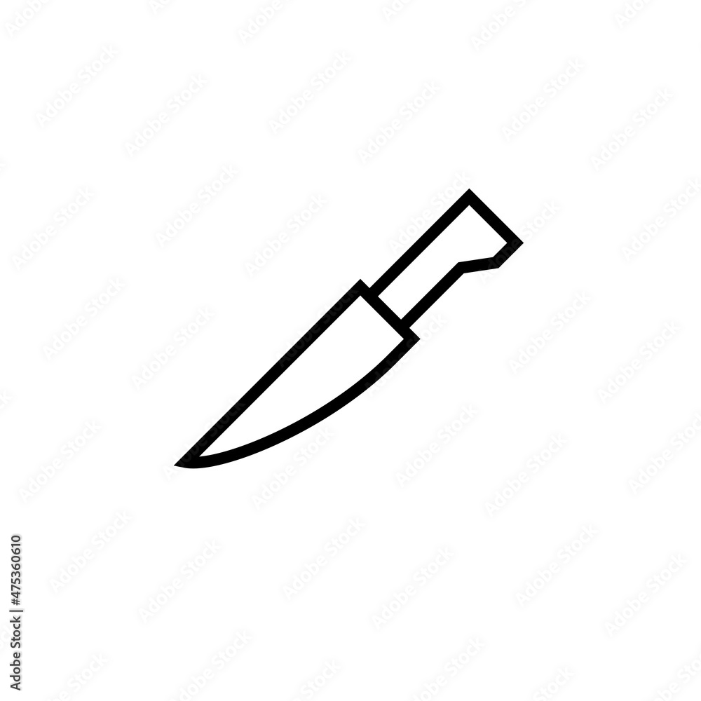 knife icon vector illustration knife icon vector illustration