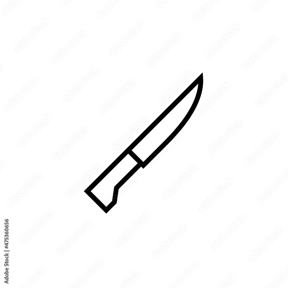 knife icon vector illustration knife icon vector illustration