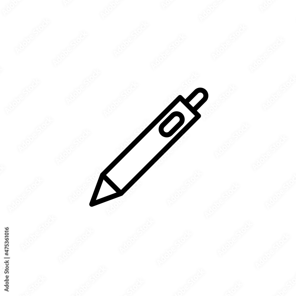 pen and pencil icon vector illustration pen and pencil icon vector illustration