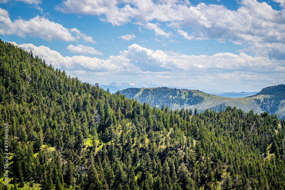 An overlooking view of nature in Lewis and Clark Caverns SP, Montana An overlooking view of nature in Lewis and Clark Caverns SP, Montana