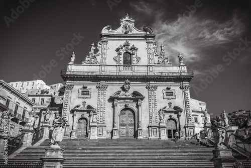 Cathedral of San Pietro in Modica, Ragusa, Sicily, Italy, Europe, World Heritage Site