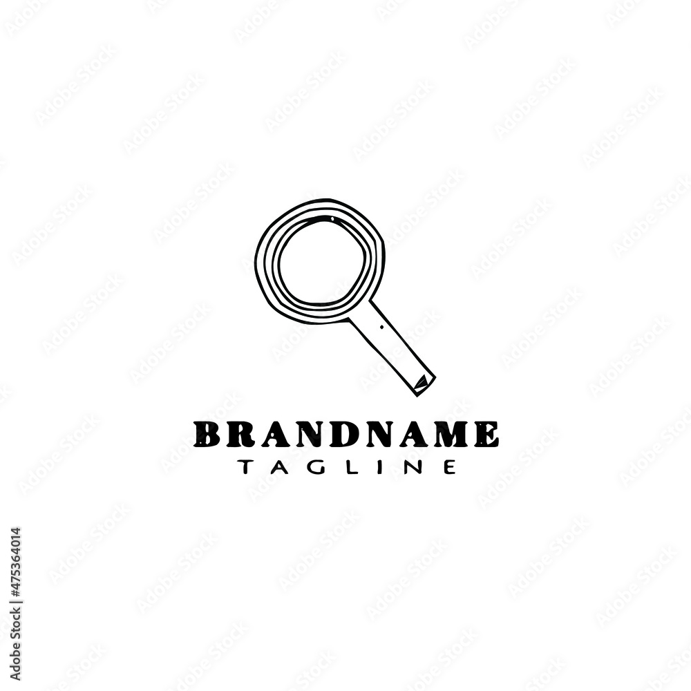 magnifying glass logo icon design template vector magnifying glass logo icon design template vector