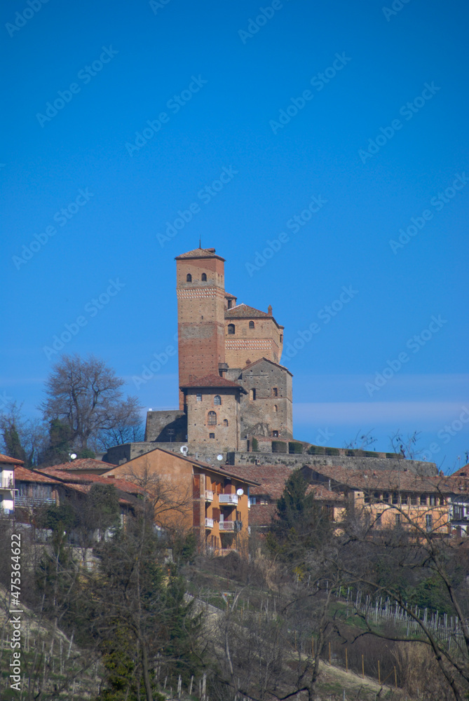 Serralunga d'Alba and his Castle, Piedmont - Italy