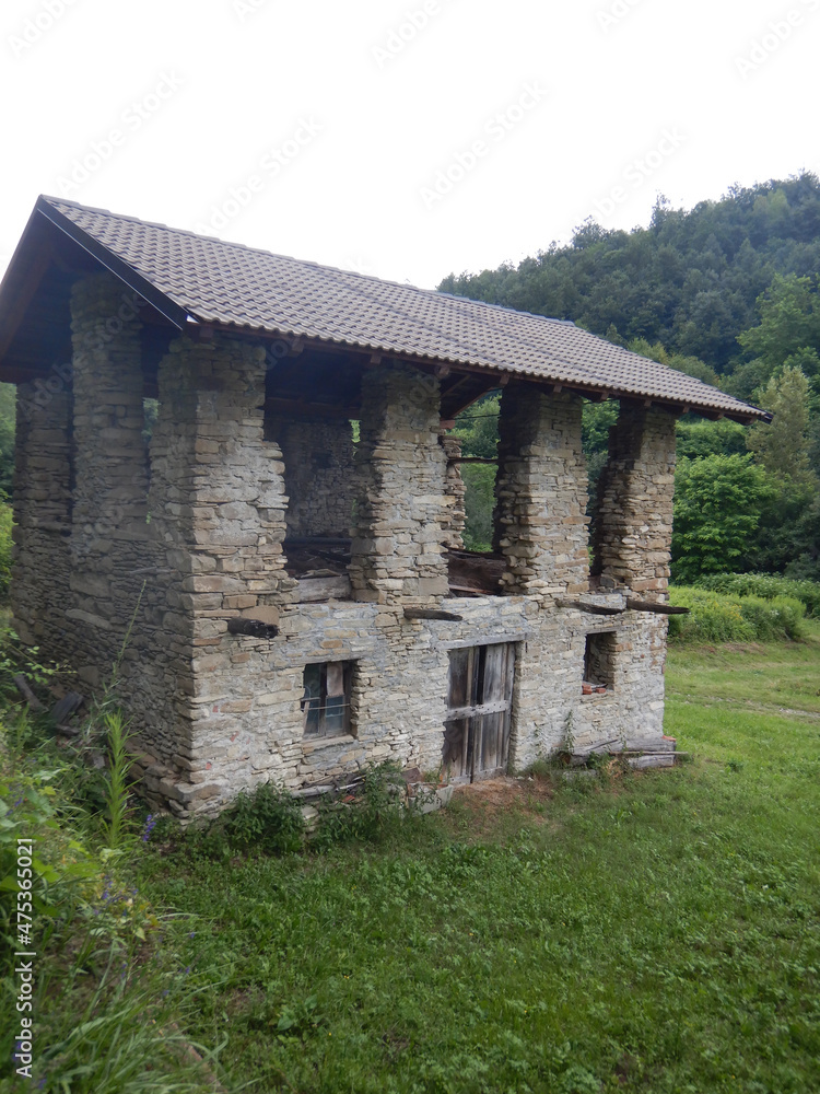 Abandoned house ruined Abandoned house ruined
