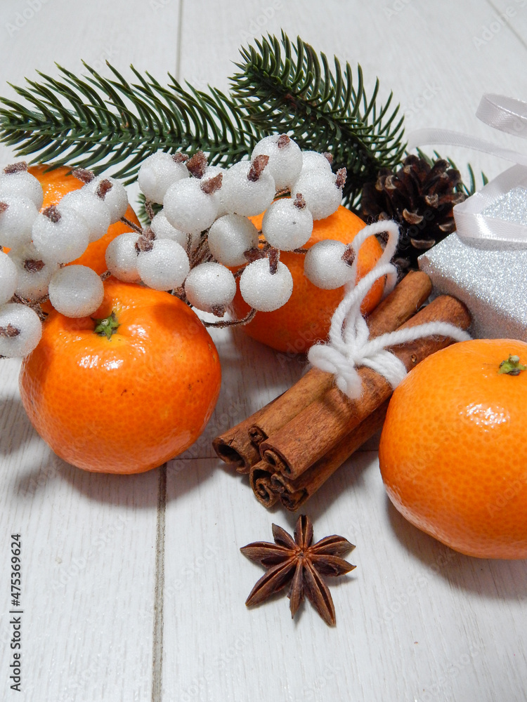 christmas still life with orange christmas still life with orange