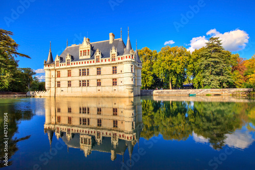 Azay-le-Rideau, château de la Loire photo