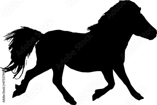 Pony Silhouettes SVG Pony Clipart