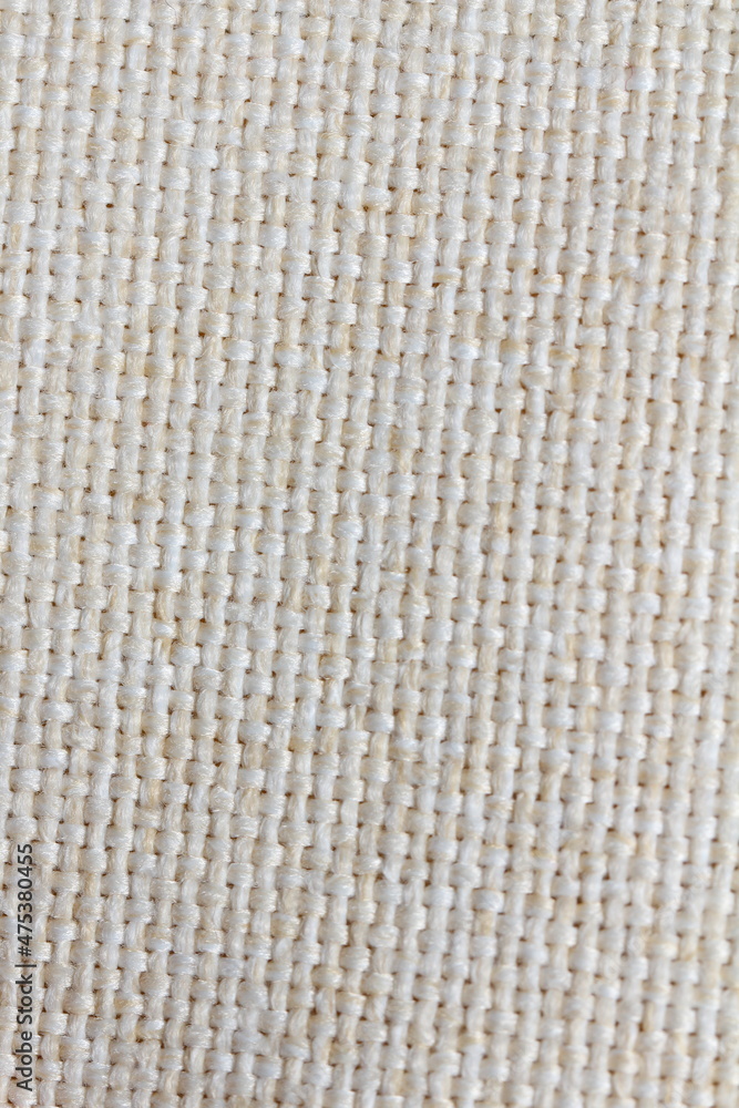 texture of white jacquard fabric of large weave texture of white jacquard fabric of large weave