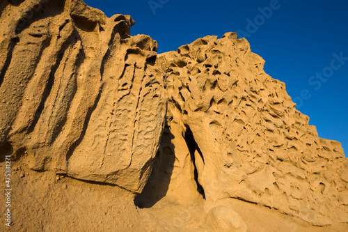 Vlychada beach volcanic ash...