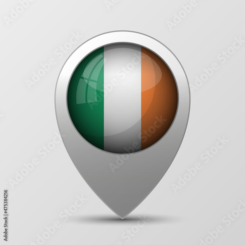 Free Download EPS10 Vector Patriotic background with Ireland flag colors. - GFXLoad