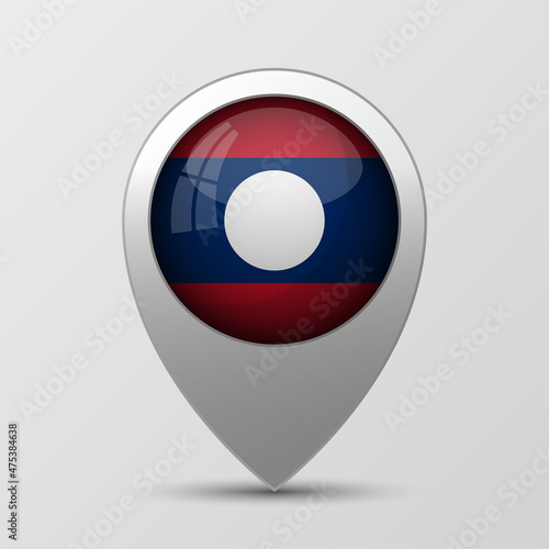 EPS10 Vector Patriotic background with Laos flag colors. Free Download EPS10 Vector Patriotic background with Laos flag colors. - GFXLoad