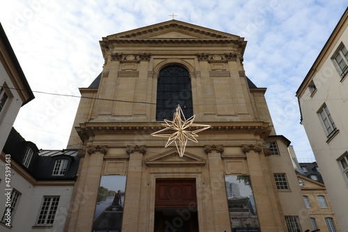 L'église des missions étrangères aussi appelée chapelle de l'épiphanie, construite en 1683, ville de Paris, Ile de France, France