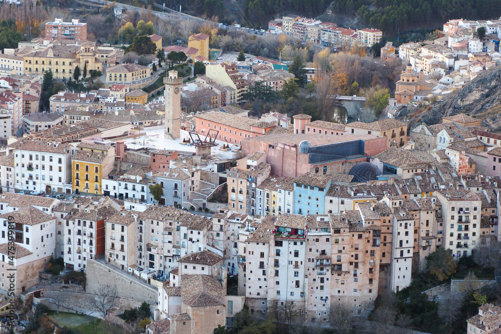 view of the town of cuenca