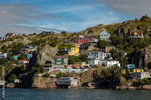 Canvastavla Canada, Newfoundland, St. John's harbor