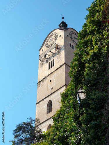 Church Frauenbergkirche. The historic old town of Stein (Stein an der Donau), UNESCO World Heritage Site, Wachau, Lower Austria photo