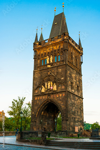 Photography Prague, Czech Republic. Powder Gate Tower (Prasna brana).