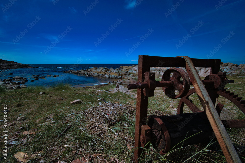 Fototapeta premium old and rusty