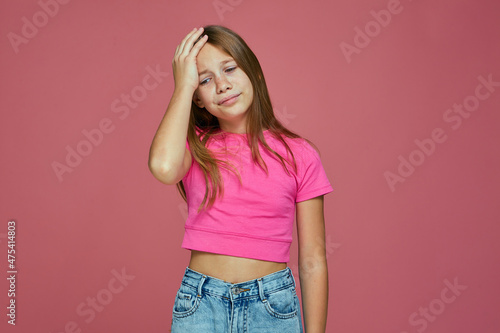 Canvas Print Facepalm gesture