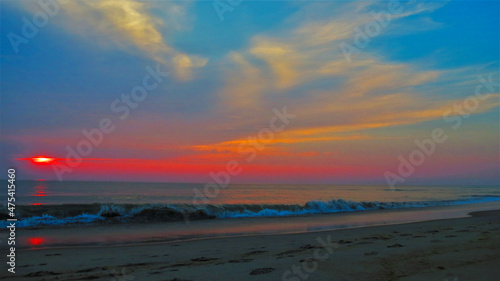 Sunrise Over the Atlantic Ocean