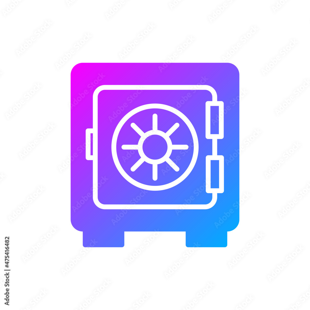 Safe box icon Safe box icon