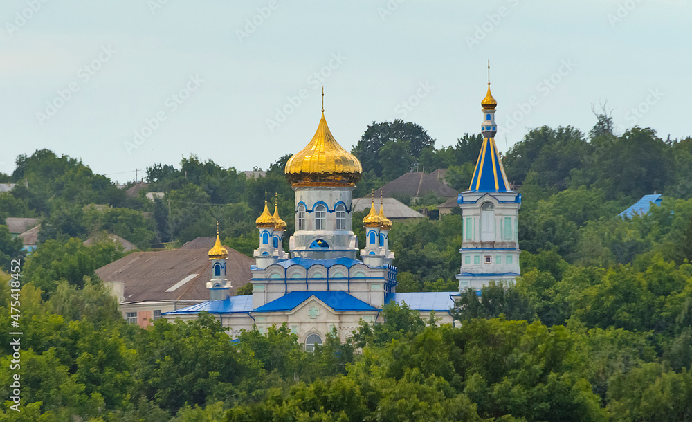 Orthodox church in the countryside, north Moldova