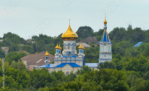 Orthodox church in the countryside, north Moldova